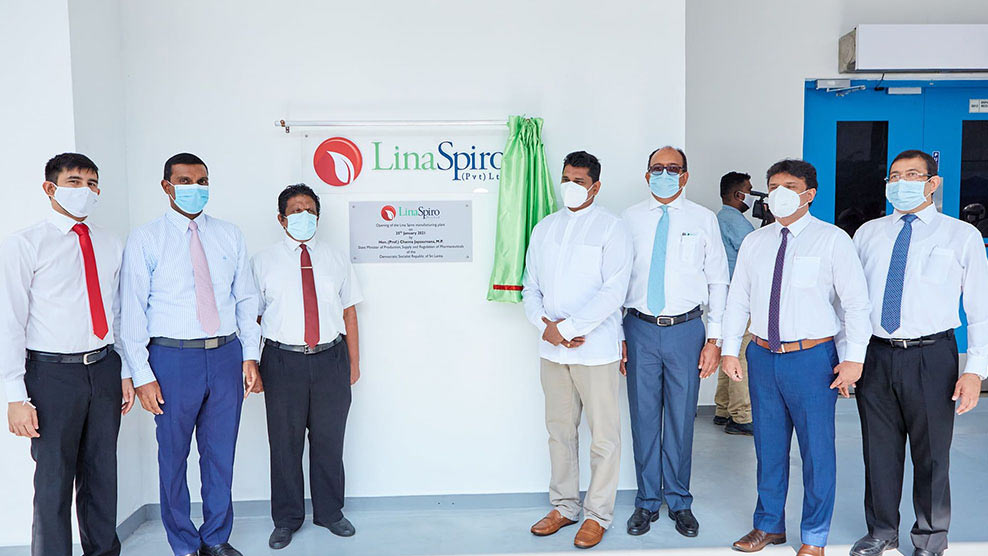 Lina Spiro begins operations as Sri Lanka’s First metered-dose inhaler Manufacturing Plant